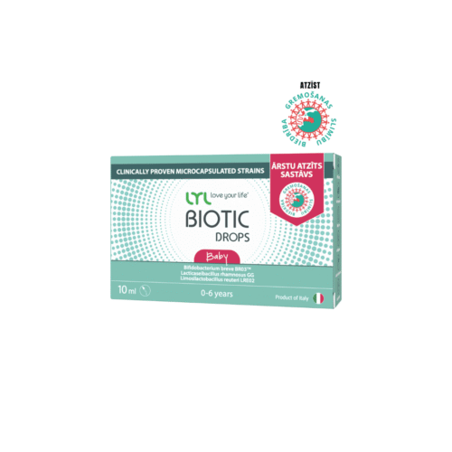 LYL BIOTIC Baby Drops gerosios Bakterijos Vaikams