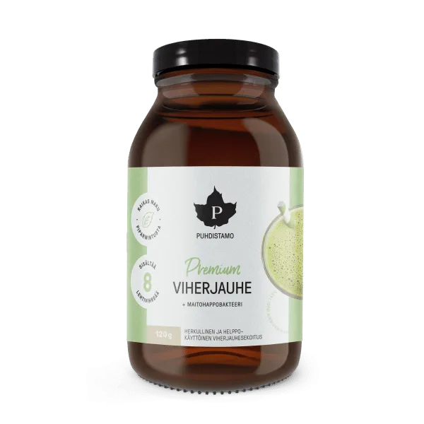 „Premiun Green“ milteliai + PIENO RŪGŠTIES BAKTERIJOS 120 g