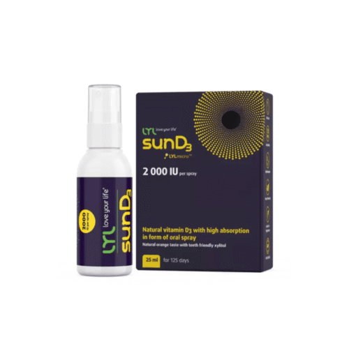 LYL Purškiamas D3 Vitaminas 2000 IU