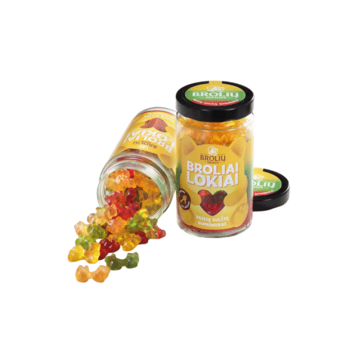 „Brolių lokių“ guminukų miksas, 500 g