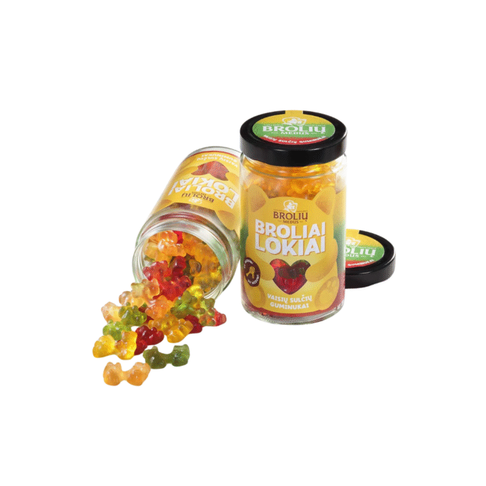 „Brolių lokių“ guminukų miksas, 500 g