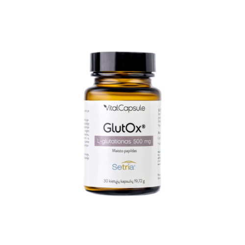 L-glutationas 500 mg