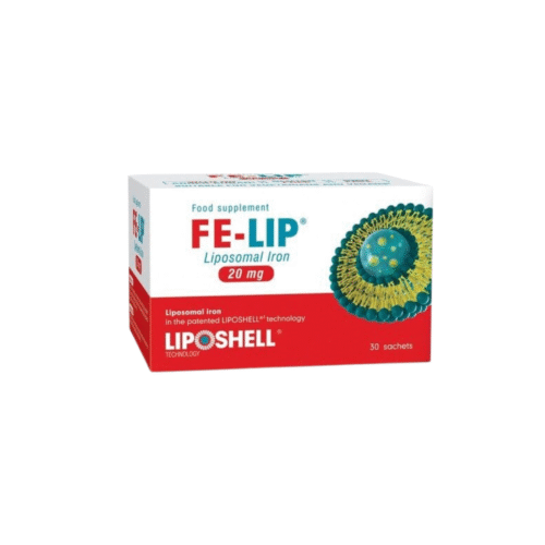LIPOSHELL FE-LIP® LIPOSOMINĖ GELEŽIS, PAKELIAI