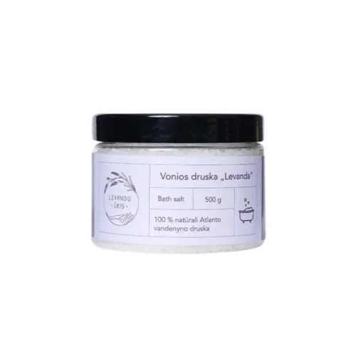 Vonios druska „Levanda”
