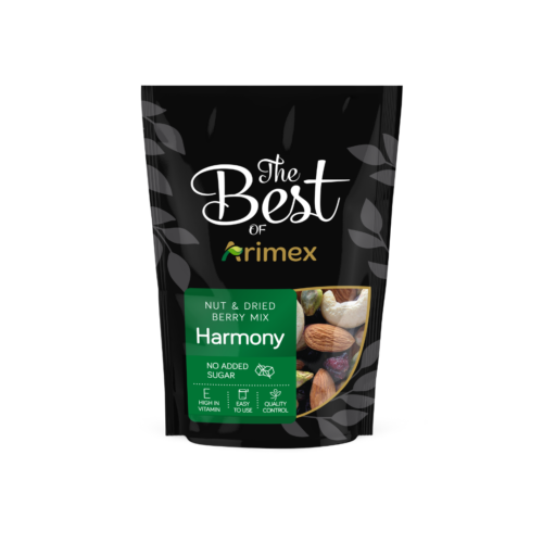 Riešutų ir džiovintų uogų mišinys HARMONY, 140 g