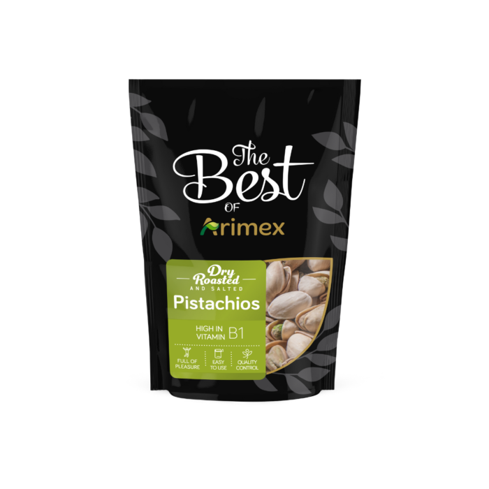 Kepintos ir sūdytos pistacijos THE BEST OF ARIMEX, 100 g