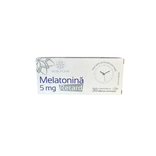 Melatoninas Retard 5 mg, 30 vnt.