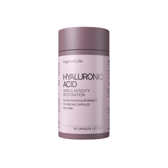 Hyaluronic Acid - Hialurono rūgštis, 60 kapsulių