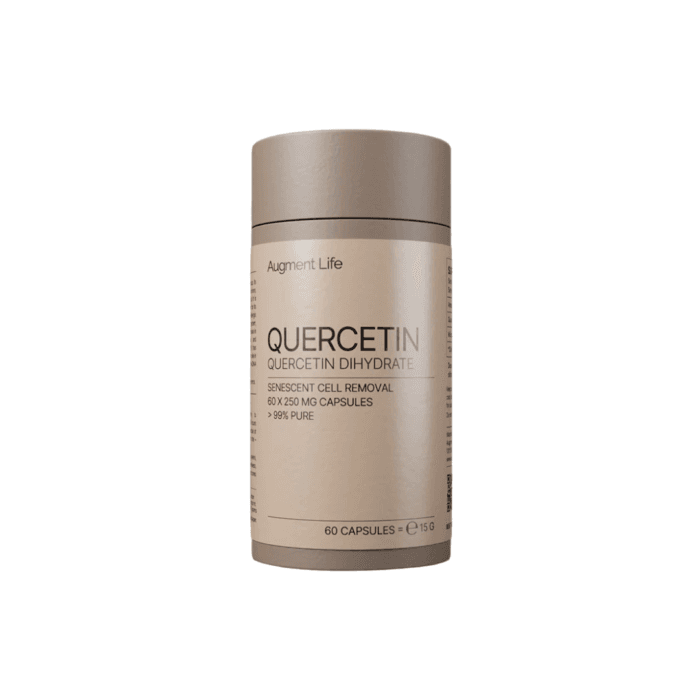 Quercetin - Kvercetinas (99% grynumo), 60 kapsulių