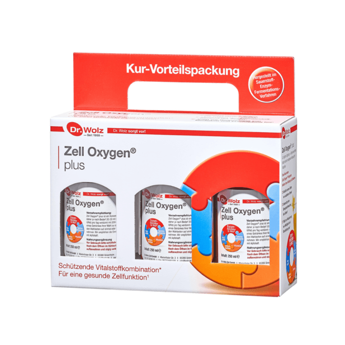 Dr. Wolz Zell Oxygen plus cure pack, 3 x 250 ml