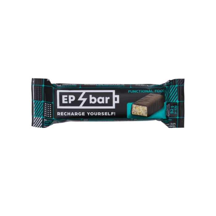 Epbar funkcinis žemės riešutų kremo batonėlis, 52 g