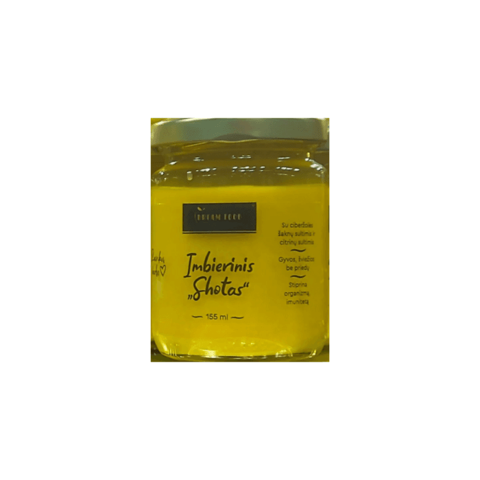 Imbierinis „Shotas” su ciberžolės šaknų sultimis, 165 ml