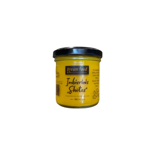 Imbierinis „Shotas” su ciberžolės šaknų sultimis, 165 ml