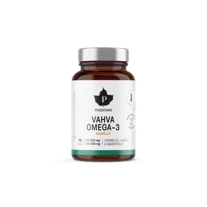 Stipri Omega-3, 70 kapsulių