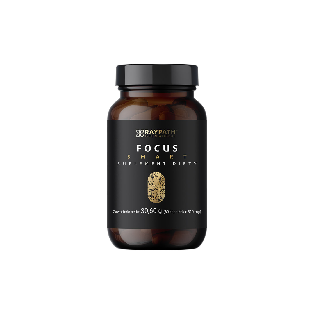 Focus Smart maisto papildas, 60 kapsulių