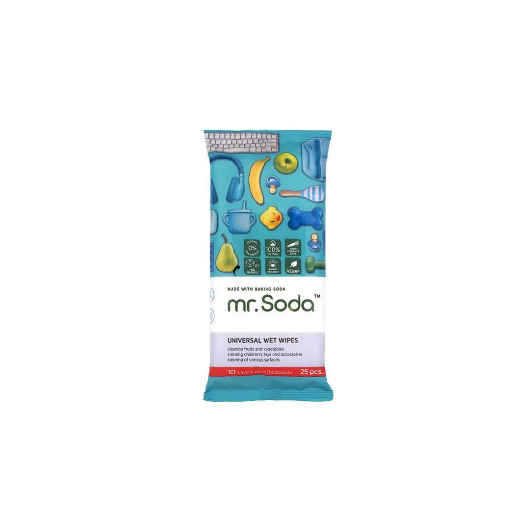 DR.SODA UNIVERSAL drėgnos servetėlės (25 vnt.)